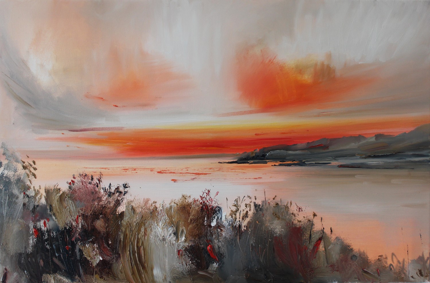 'Last warmth in Autumn' by artist Rosanne Barr